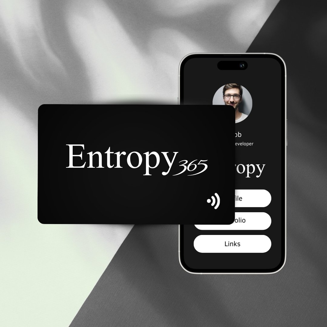 Entropy365 NFC Business Cards